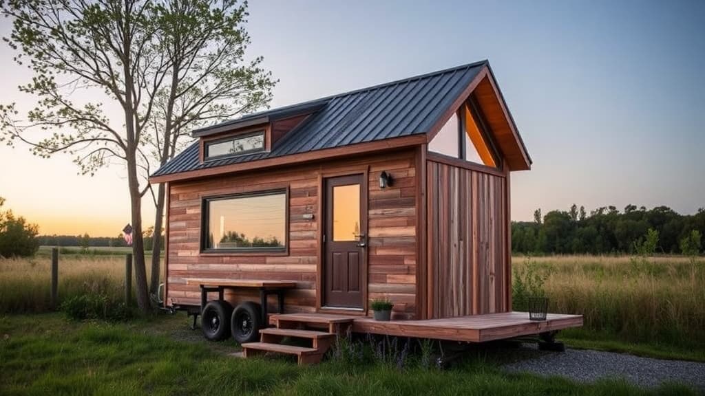 Building a Tiny Home With Reclaimed or Eco Materials