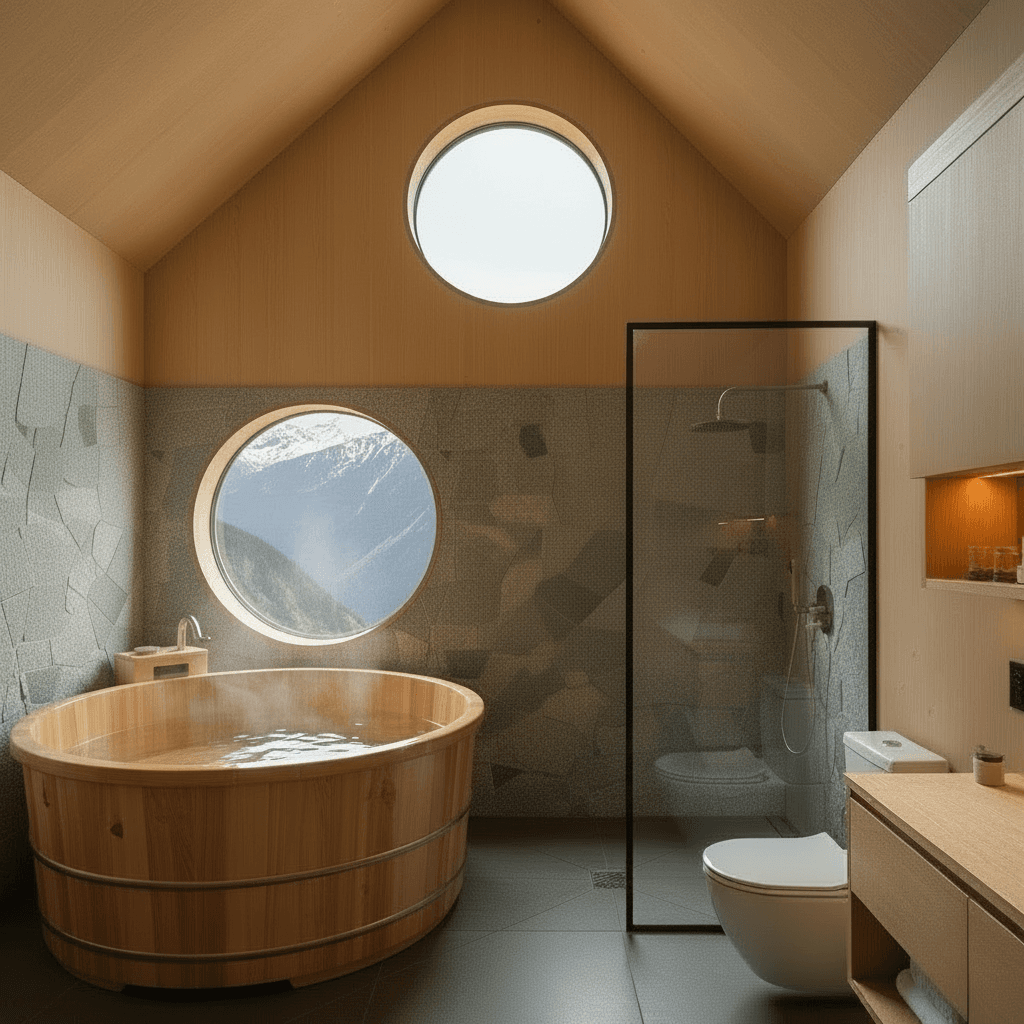 M - Circle Window Wall - Interior view