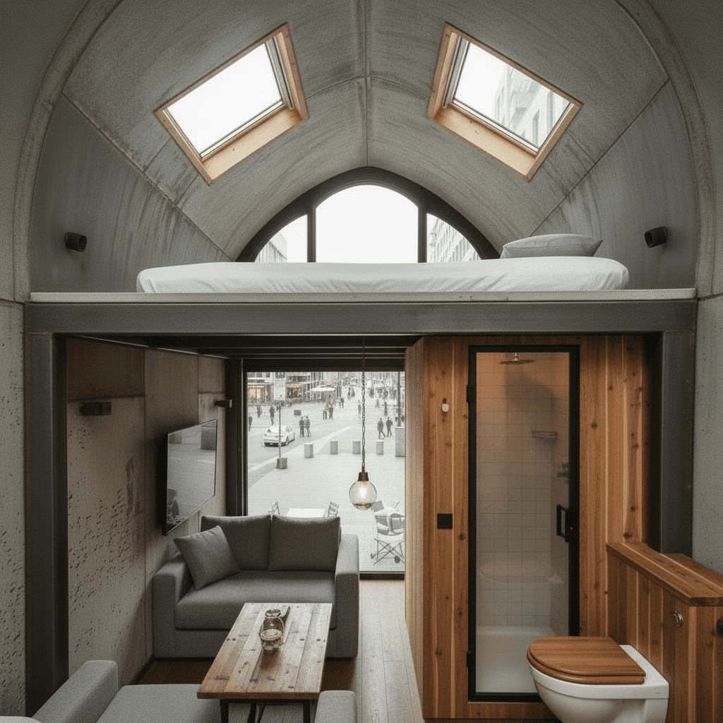 i - Show Nice Wooden - Interior view