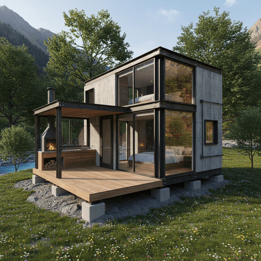 industrial mountain Tiny House