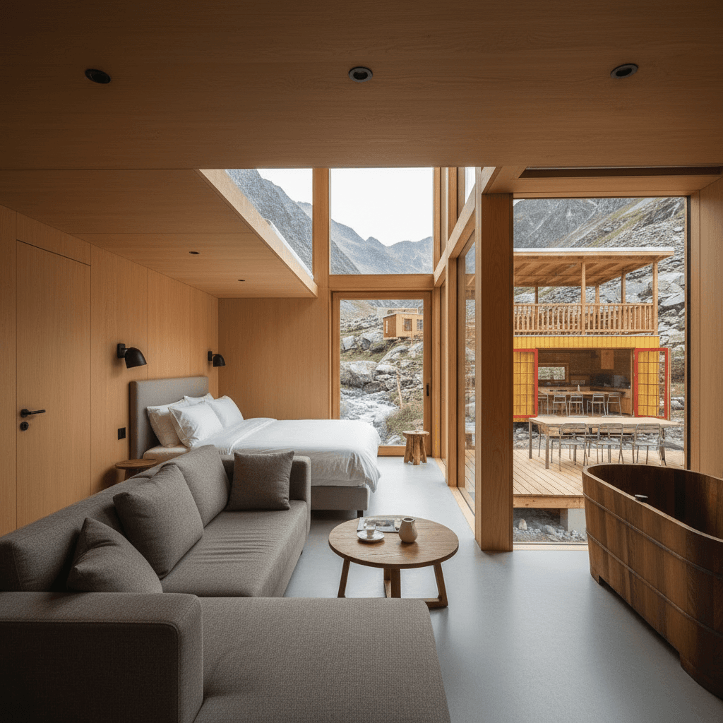 M - Show Large Wooden - Interior view