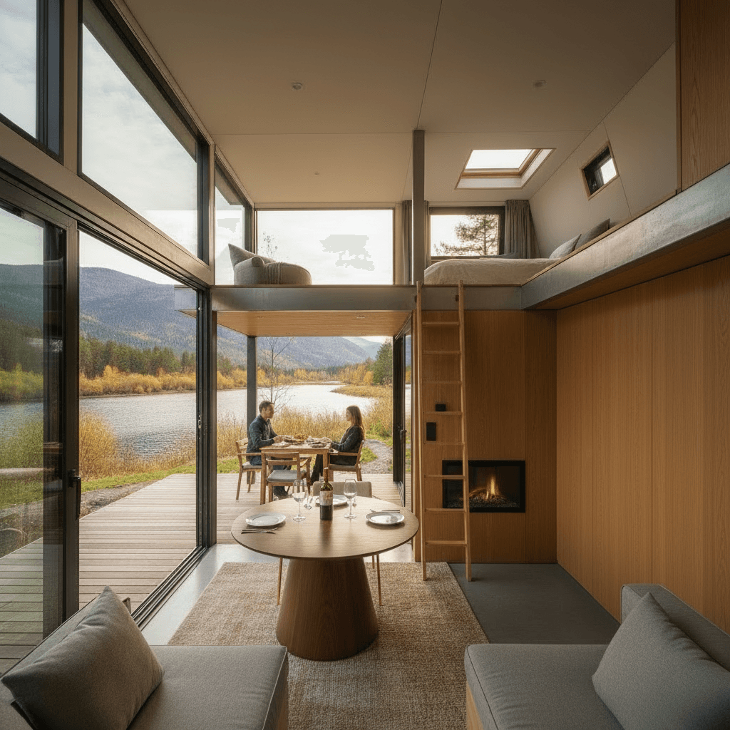 M - Living Room Theres - Interior view