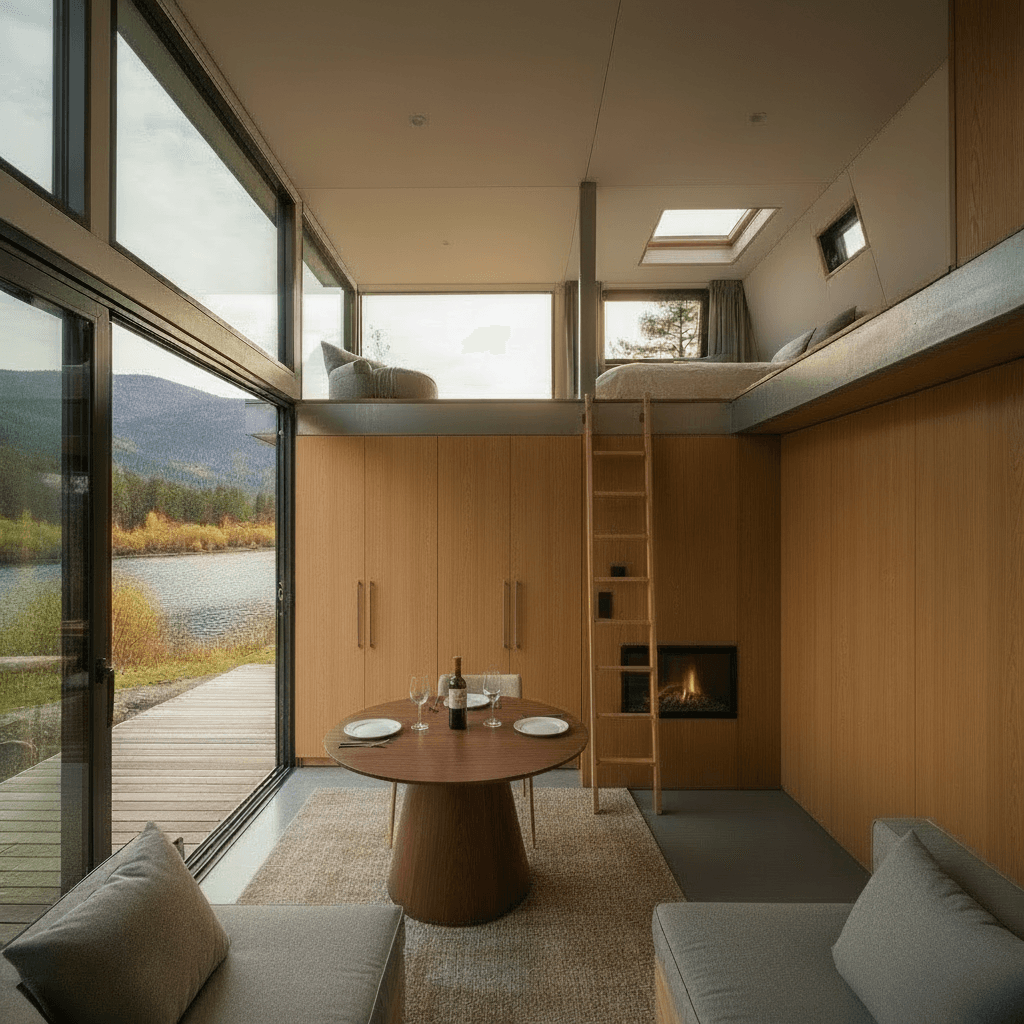 M - Front Fireplace There - Interior view