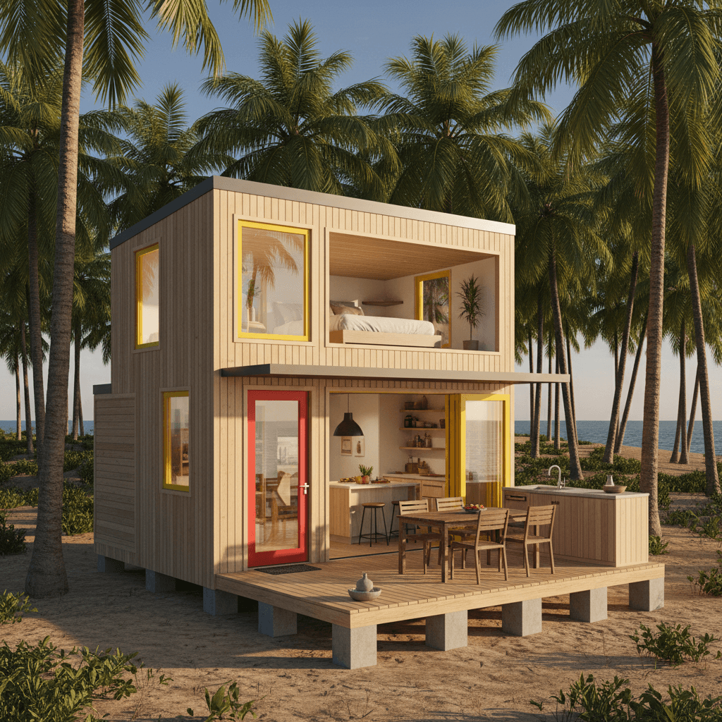 Modern Beach Tiny House