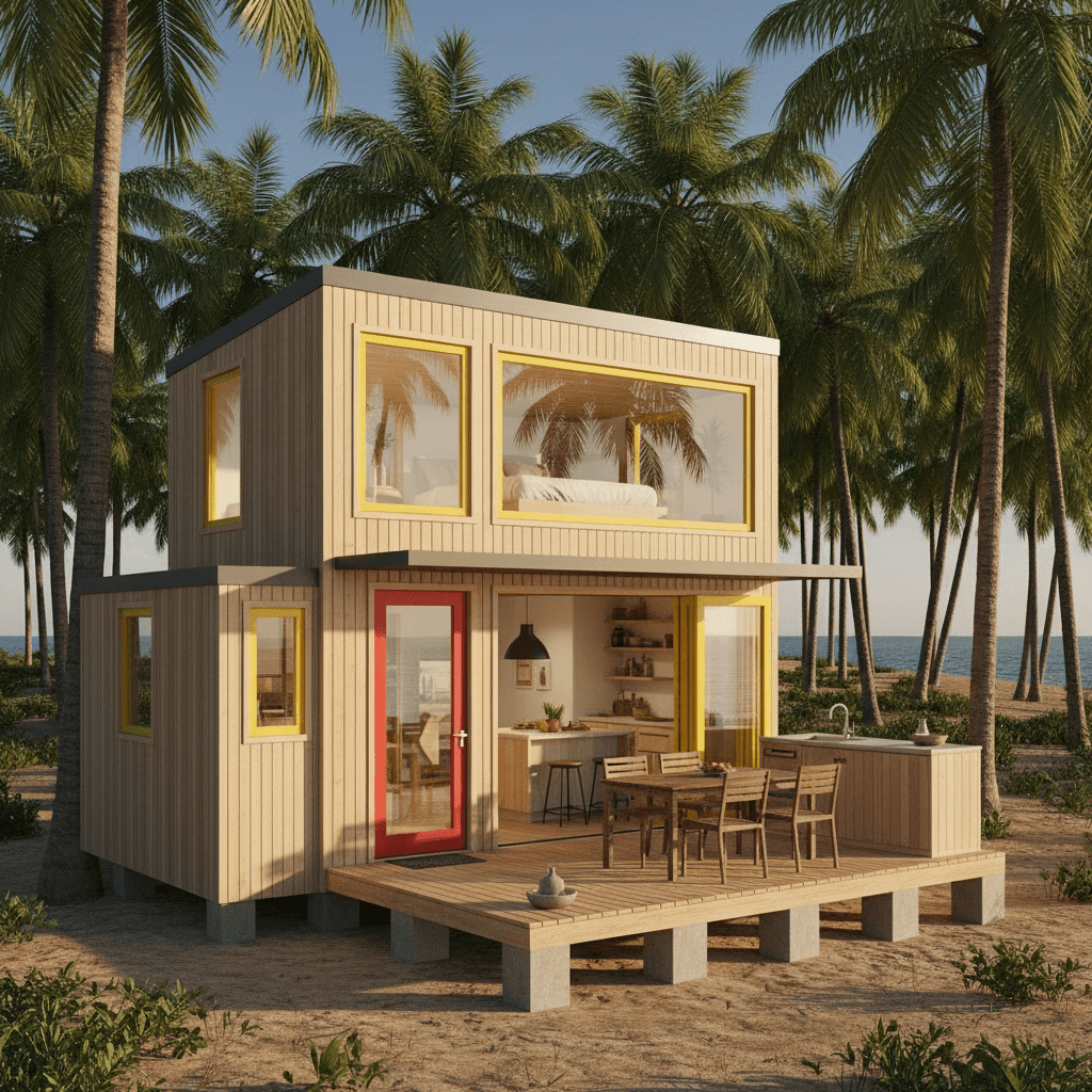 M - Side House Built