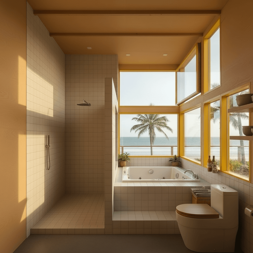 M - Show Outdoor Deck - Interior view