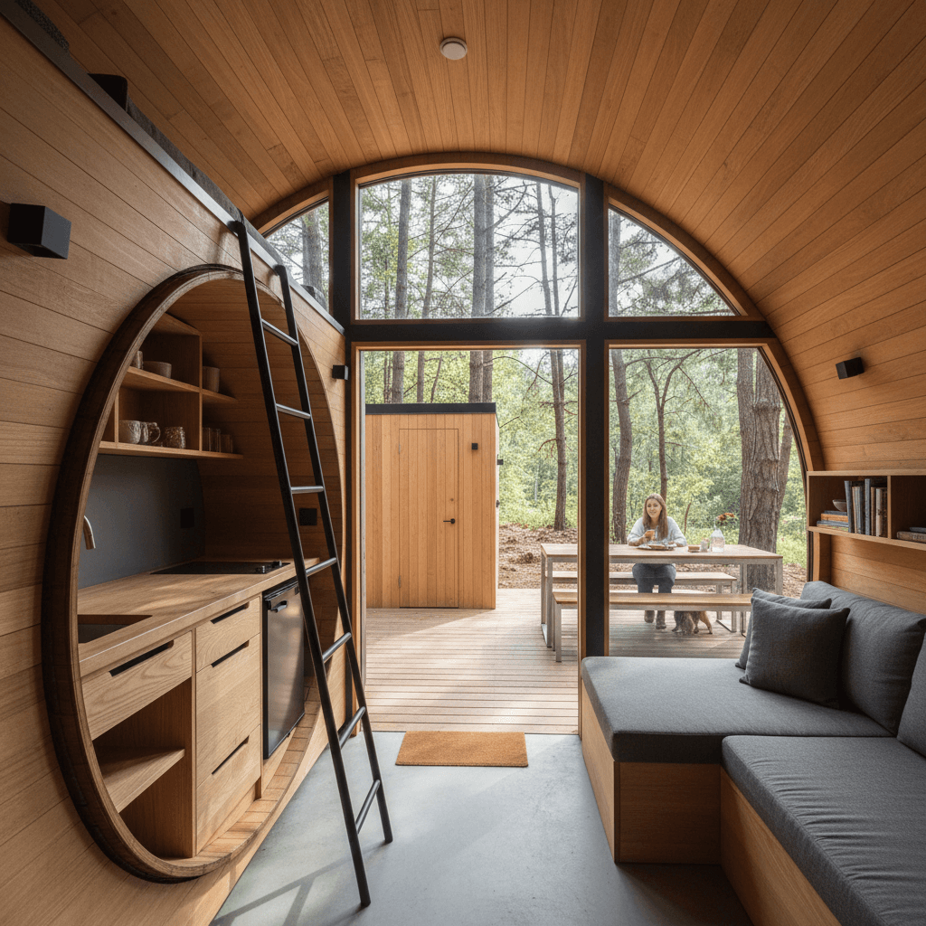 M - Nice Stone Stairs - Interior view