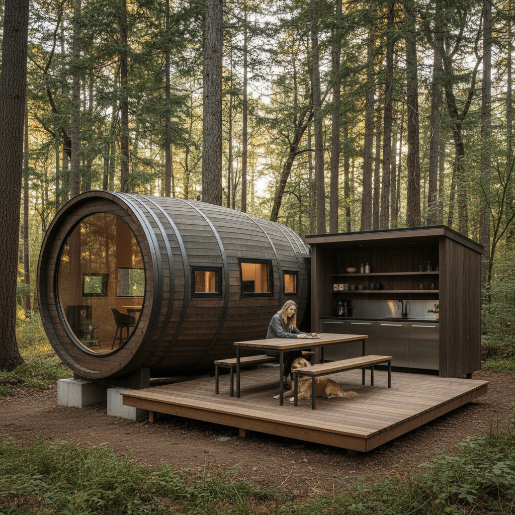 Modern Forest Tiny House