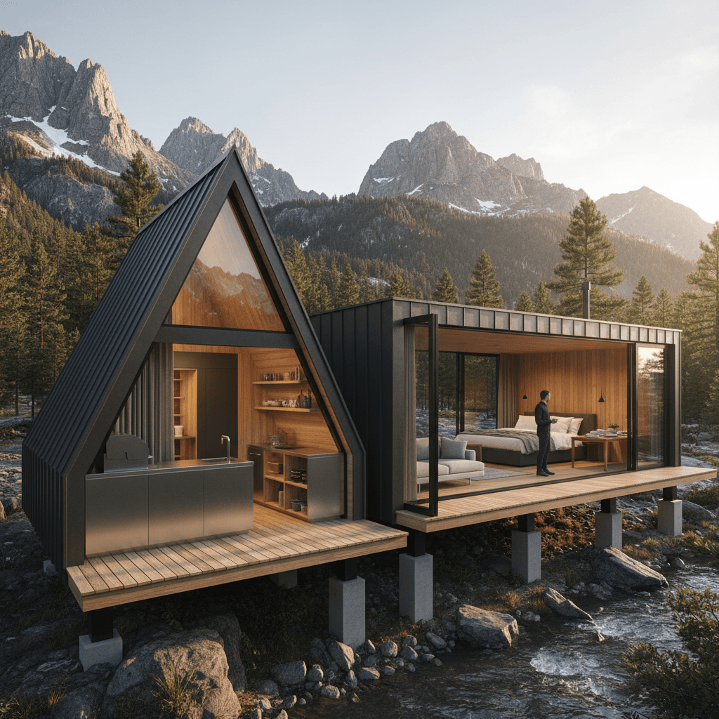 Modern mountain Tiny House