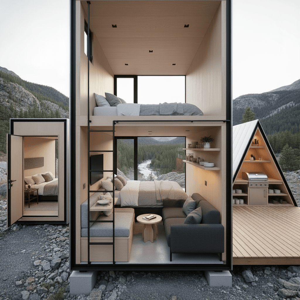 M - Show Living Room - Interior view