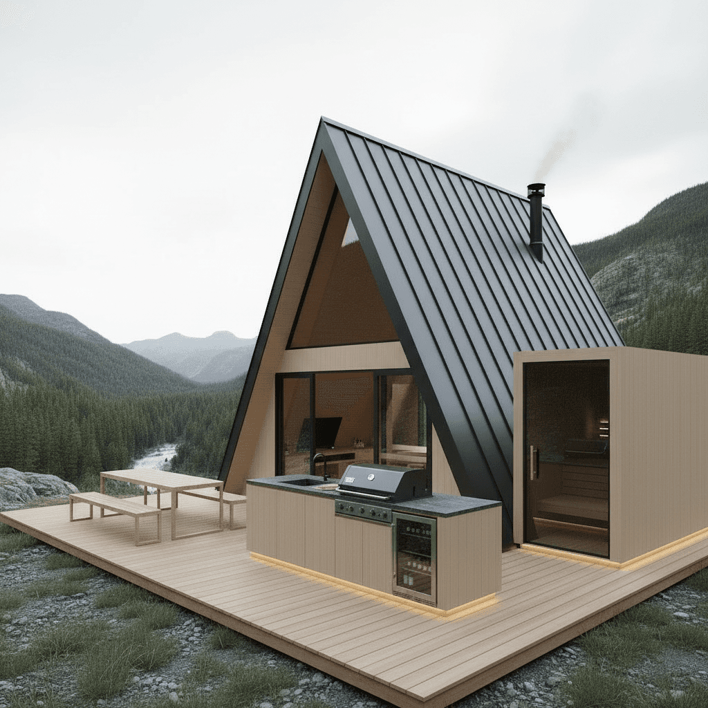 M - Show Triangle House - Interior view