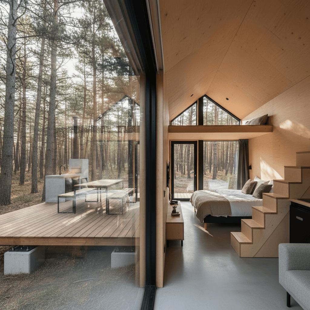 M - Black Stairs Also - Interior view