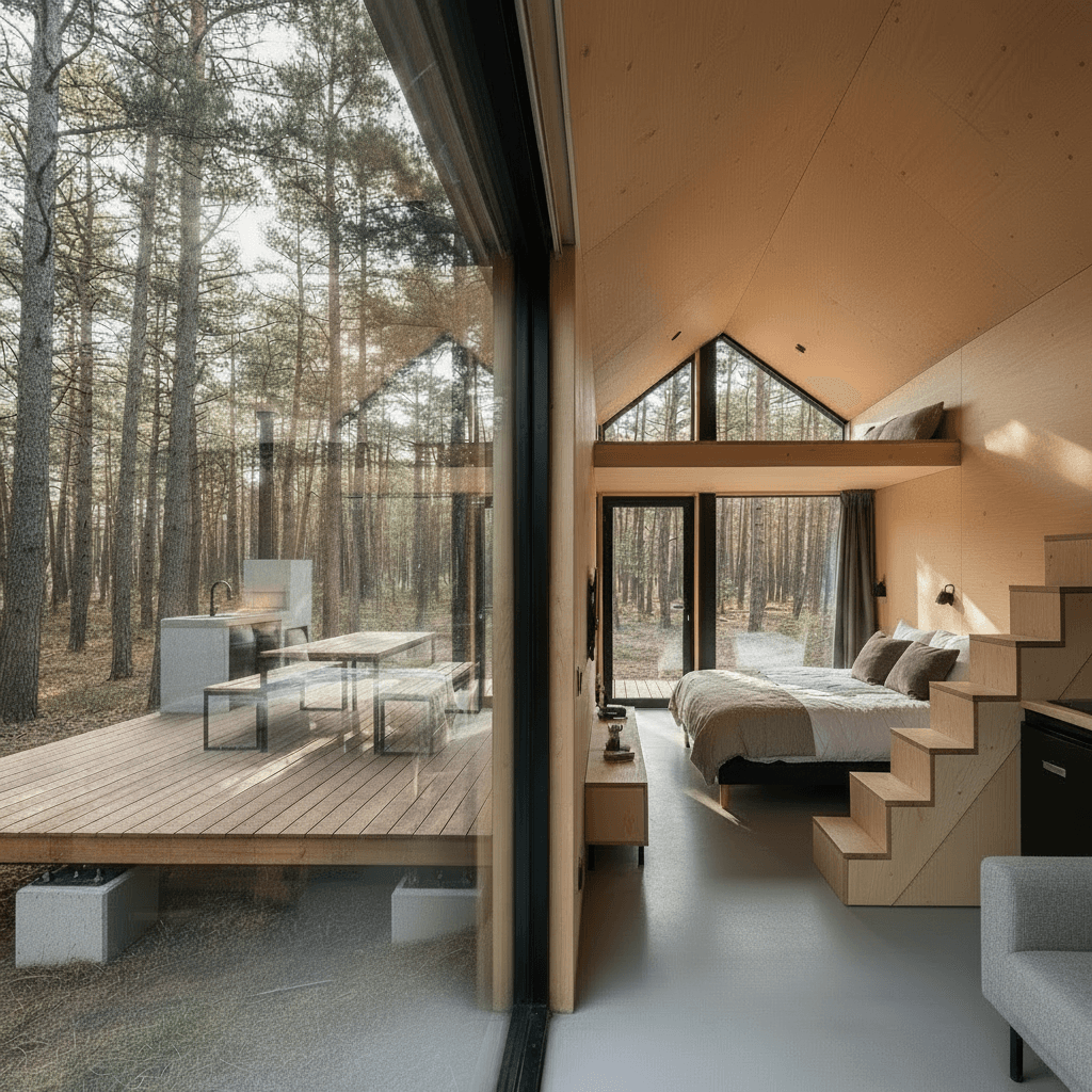 M - Stairs Living Room - Interior view