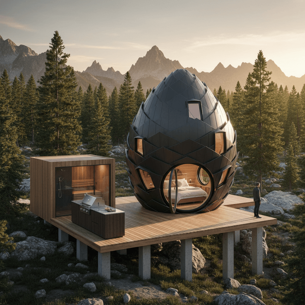 M - Give Spin Wooden - Exterior view