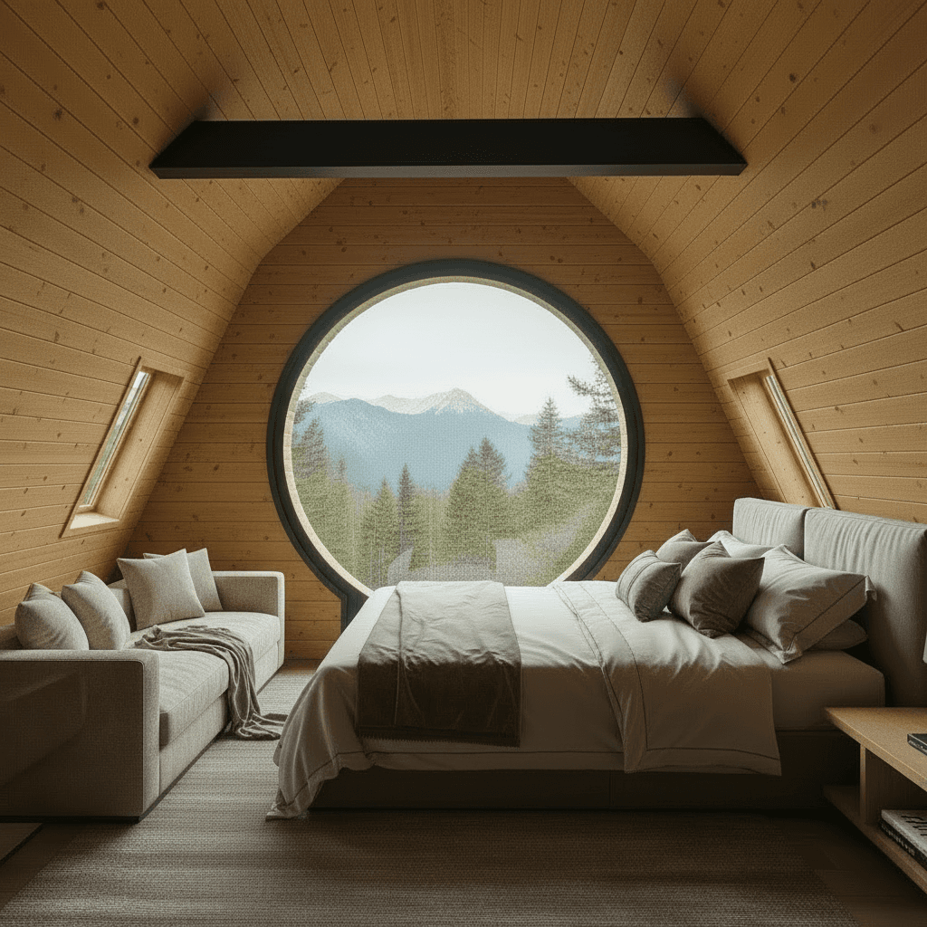 M - Door Fully Open - Interior view