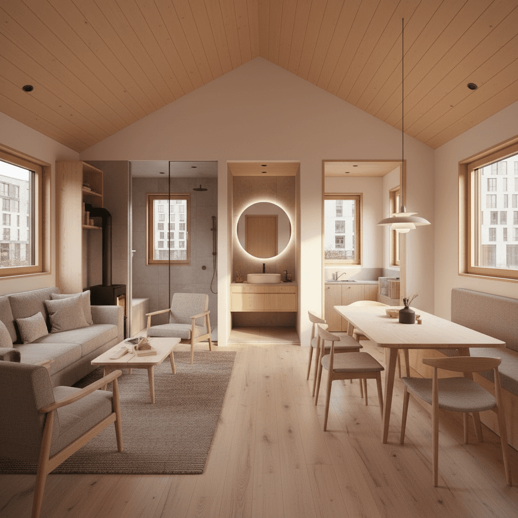 s - Separate Living Room - Interior view