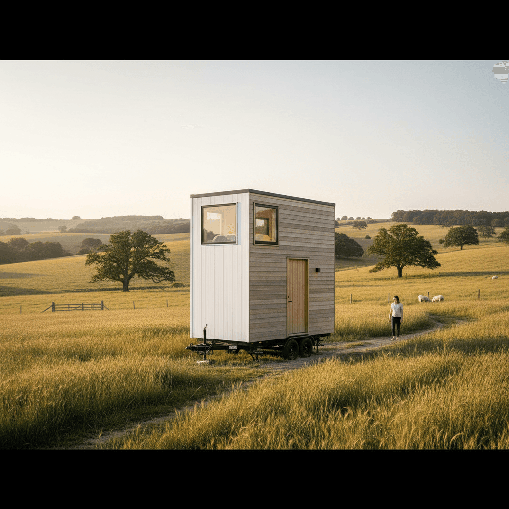 Minimalist rural Tiny House - Exterior view