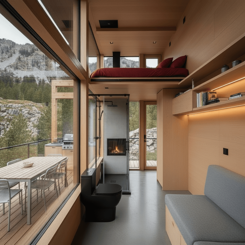 M - Removed Loft First - Interior view