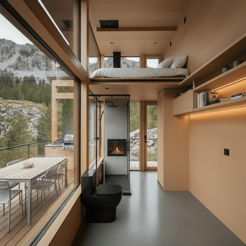 M - Loft King Living - Interior view