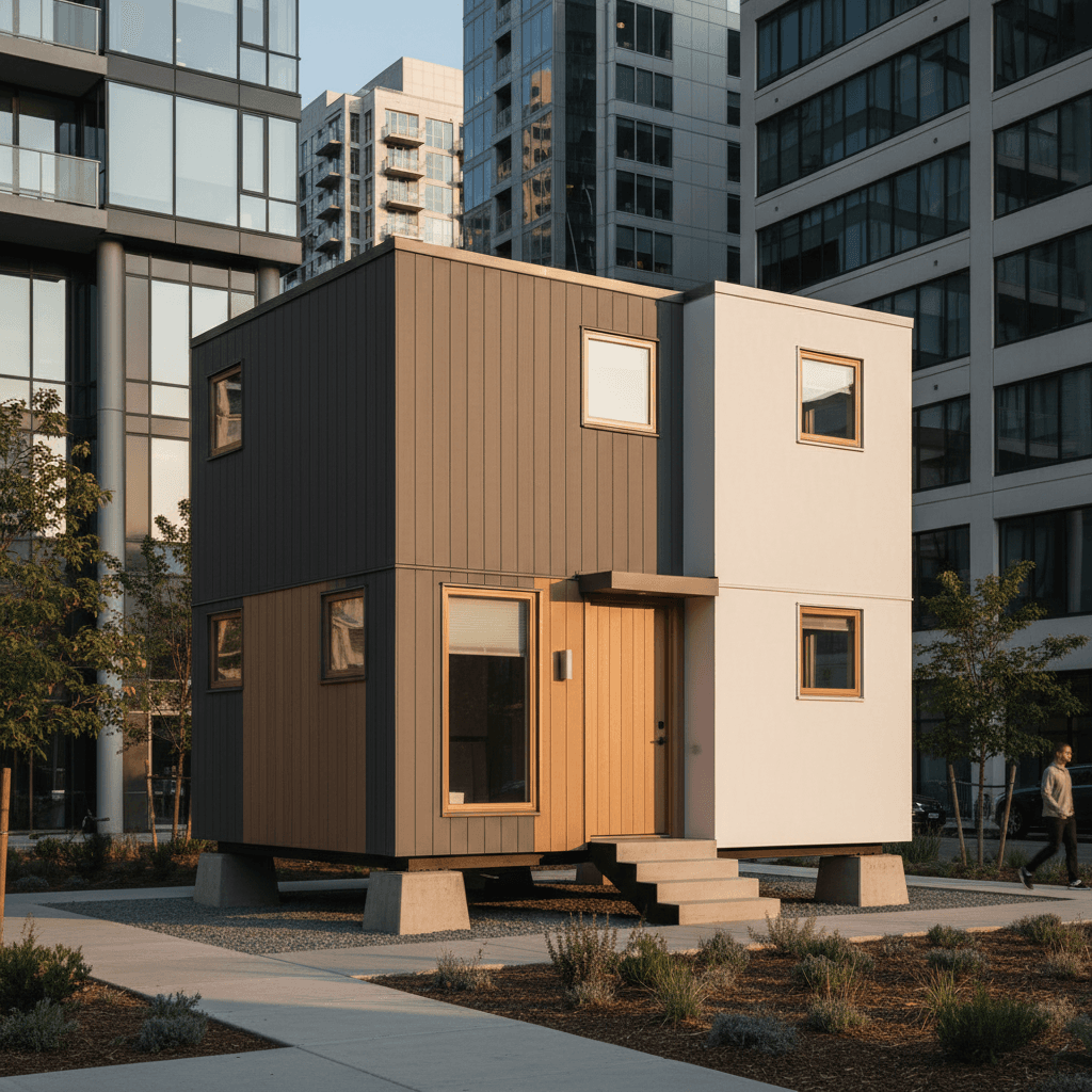 Minimalist Urban Tiny House
