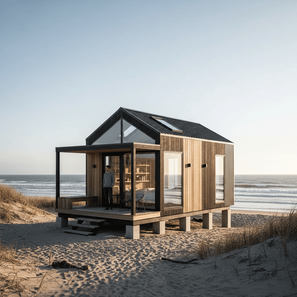 c - Friendly Stairs Darker - Exterior view