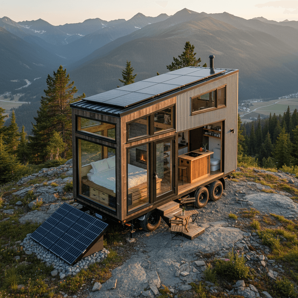 contemporary mountain Tiny House