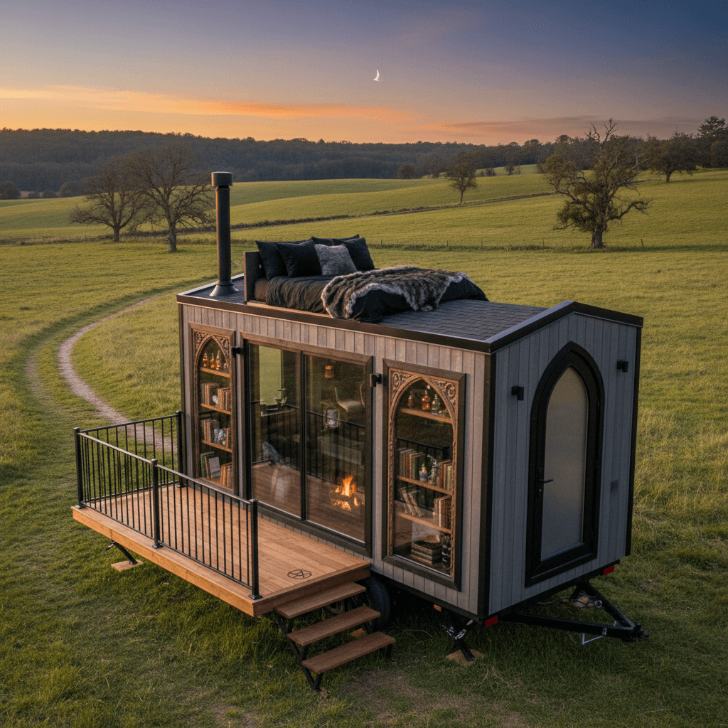 Modern rural Tiny House - Exterior view