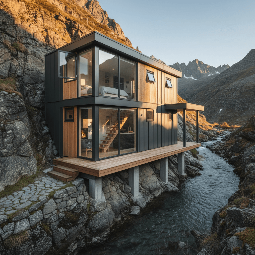 Modern mountain Tiny House