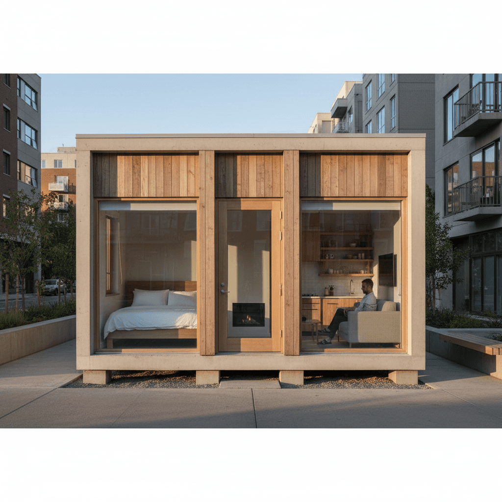 Minimalist Urban Tiny House