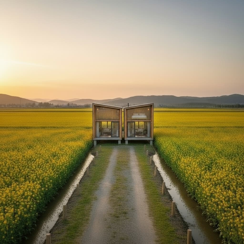 Modern rural Tiny House - Tiny House Grass - Need Houses - Tiny House Together - Exterior view