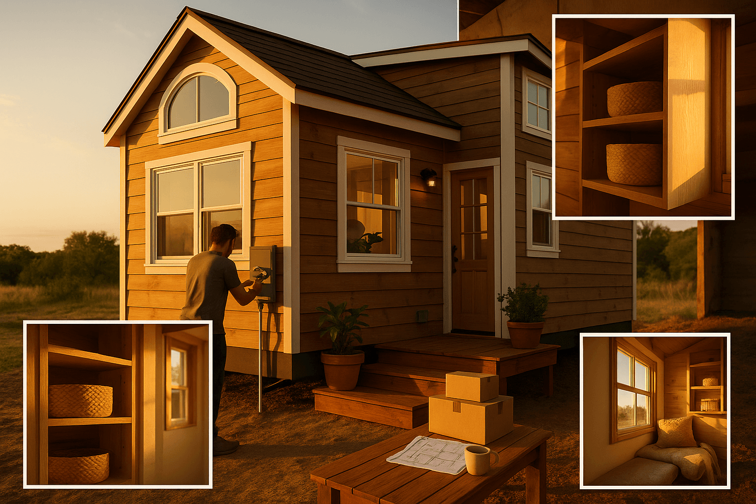 The Real Cost of Tiny Houses: Build, Land, Utilities & Delivery