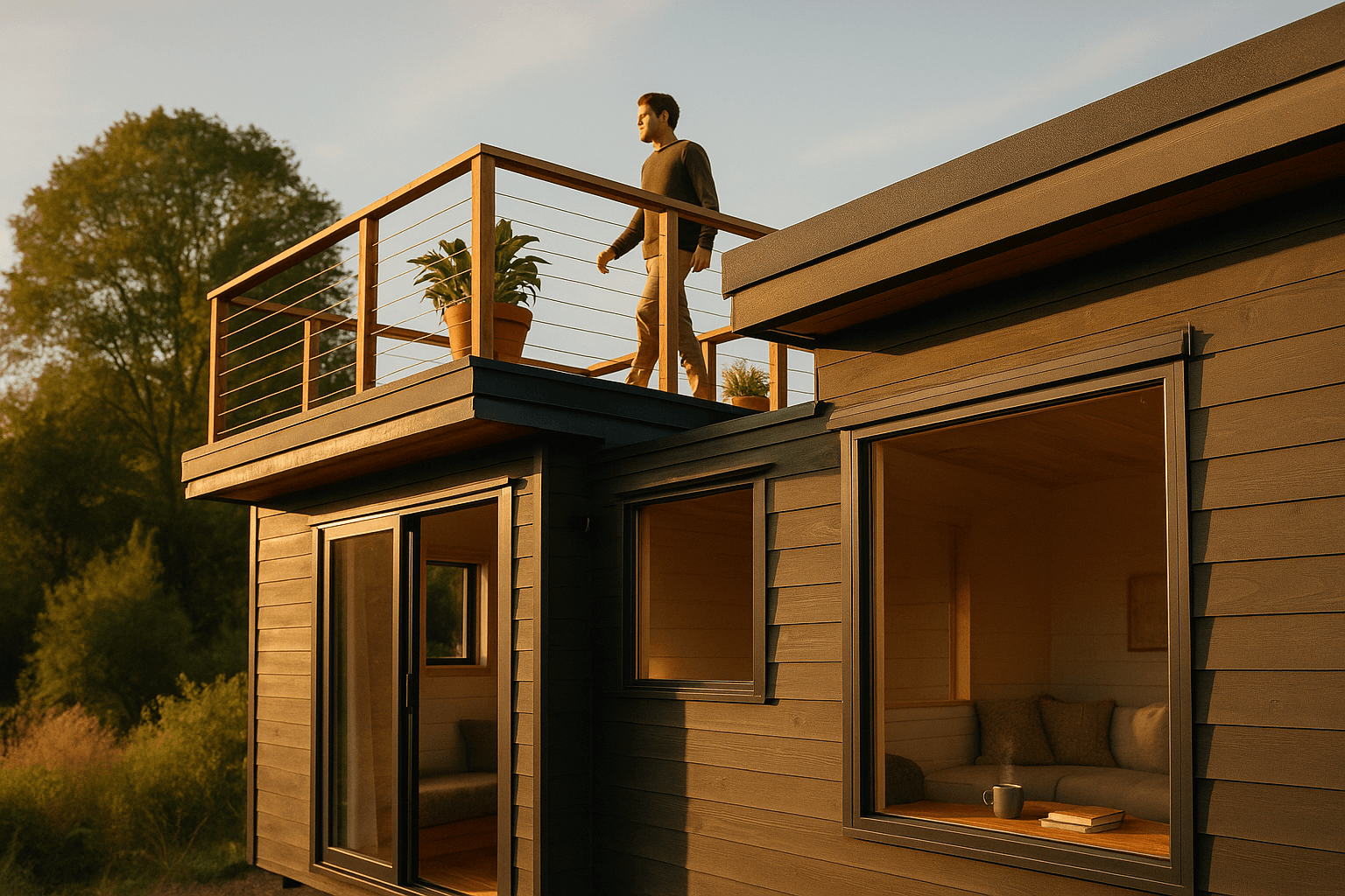 Roof Decks on Tiny Homes: The Glamour Feature That Can Ruin Your Build (Unless You Do This)